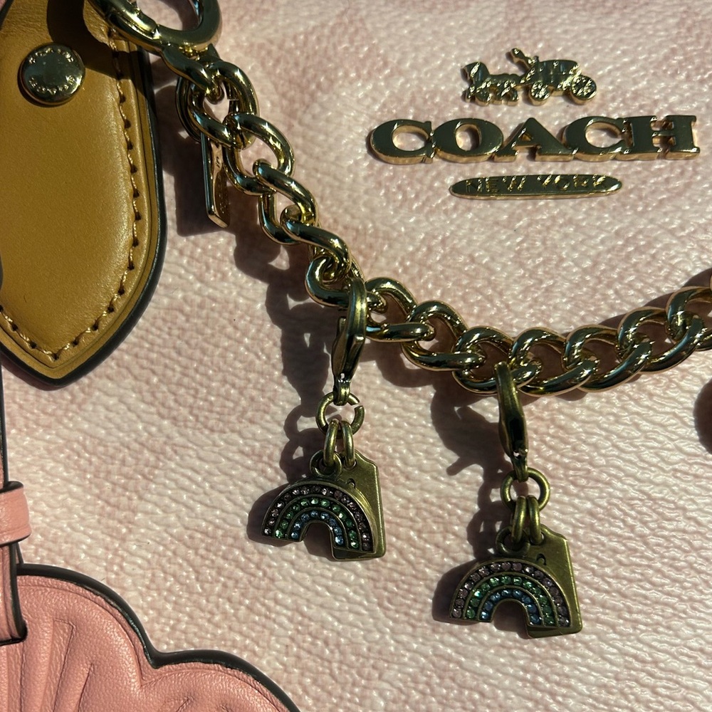 DYI Coach Rainbow Charm